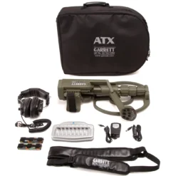 Alternative view of GARRETT ATX WATERPROOF METAL DETECTOR STANDARD PACKAGE WITH /Garrett ATX with 11″x 13″ DD closed searchcoil 